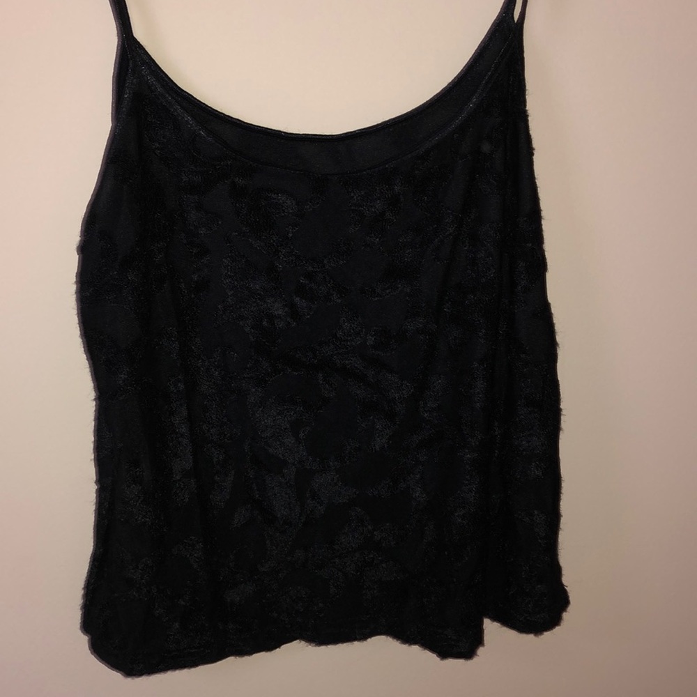 Black Tank crop top